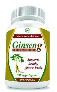 जिनसेंग रूट एक्सट्रेक्ट कैप्सूल