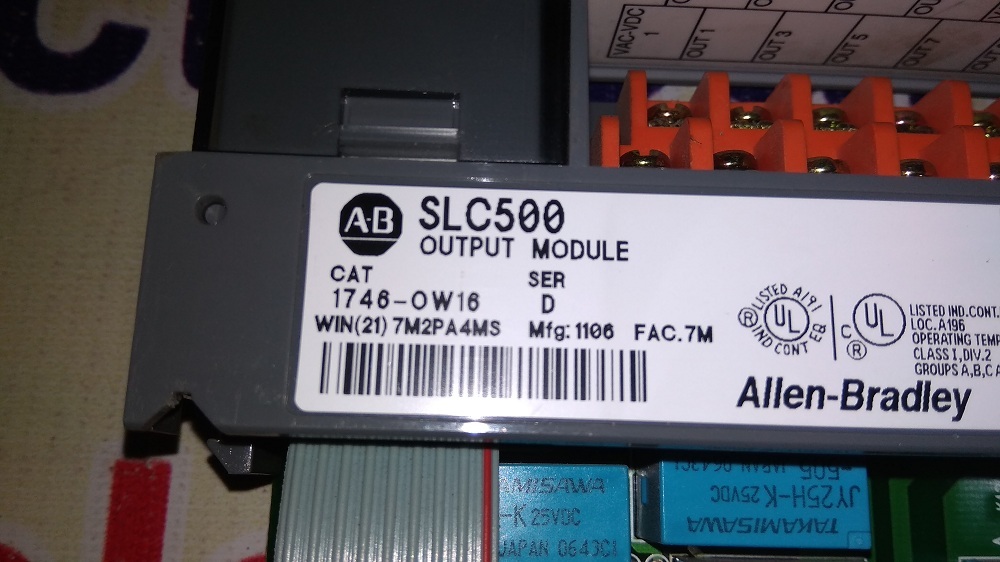 Allen Bradley Input Output Module
