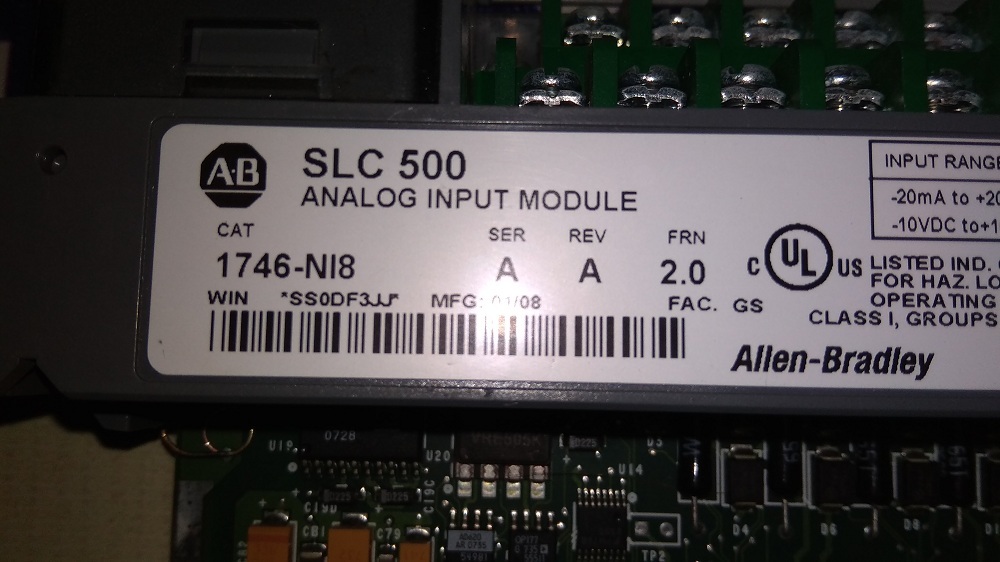 Allen Bradley Input Output Module