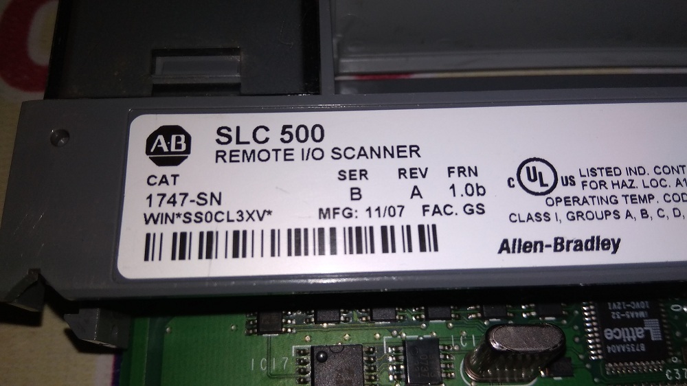 Allen Bradley Input Output Module