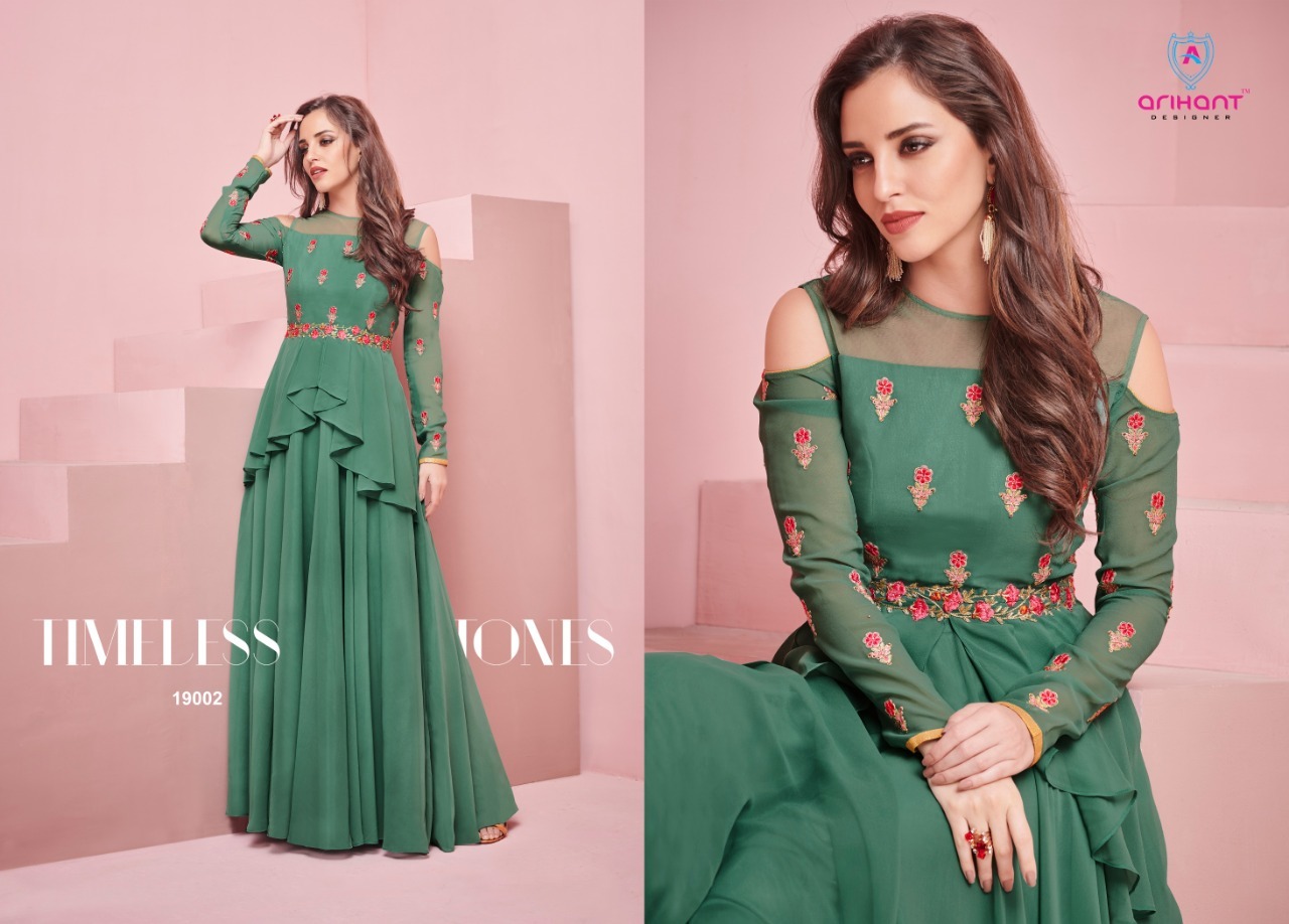 Designer Long Kurtis Bust Size: 42