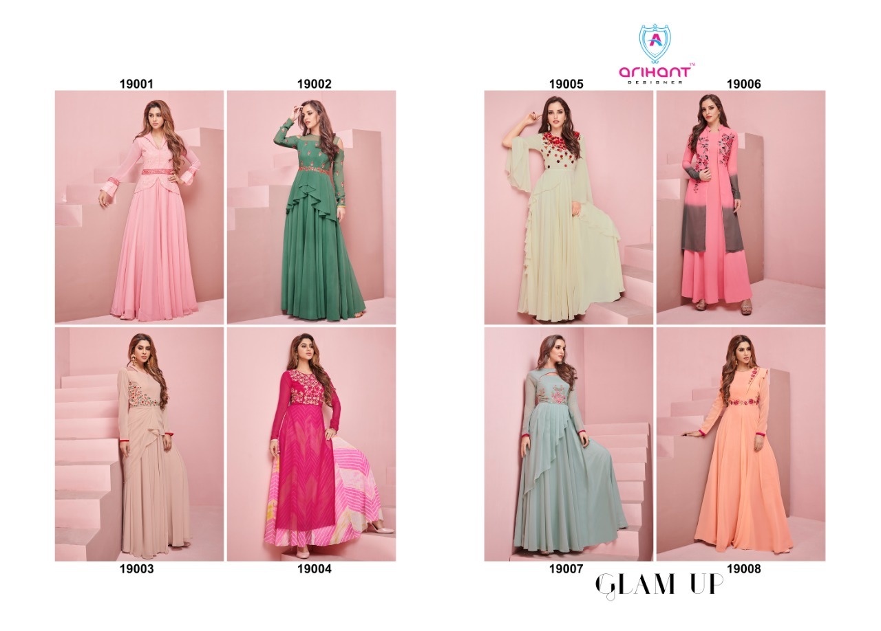 Designer Long Kurtis Bust Size: 42