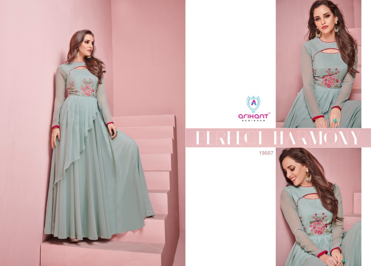 Designer Long Kurtis Bust Size: 42