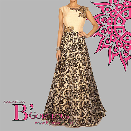 All Printed Gown