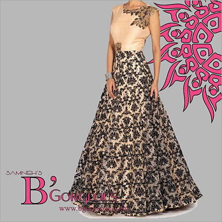 All Printed Gown