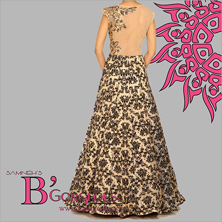 All Printed Gown