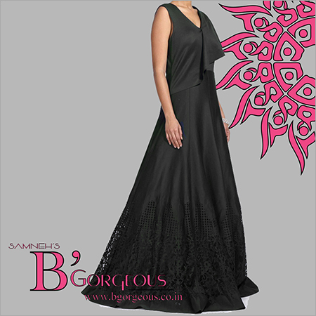 All Black Fancy Gown