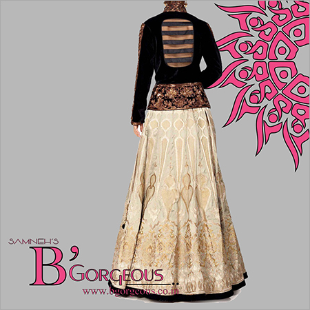 Western Lehenga Size: Small