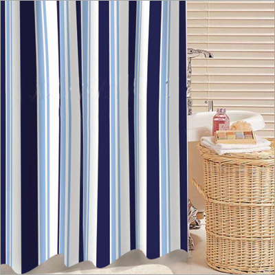 लिनन शॉवर पर्दे