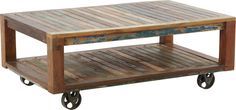 Smooth Designer Coffee Table Cart
