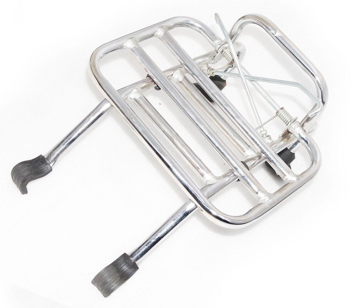 Steel Vespa Px Lml Star Speedy Stella Front Rack Carrier Chrome Plated