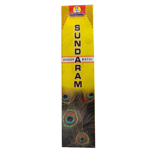 250 gm Sundaram Incense Sticks - Charcoal & Bamboo, 8-10 Inch Straight Sticks | Eco-Friendly, Herbal Fragrance, Aromatic & Anti-Odour