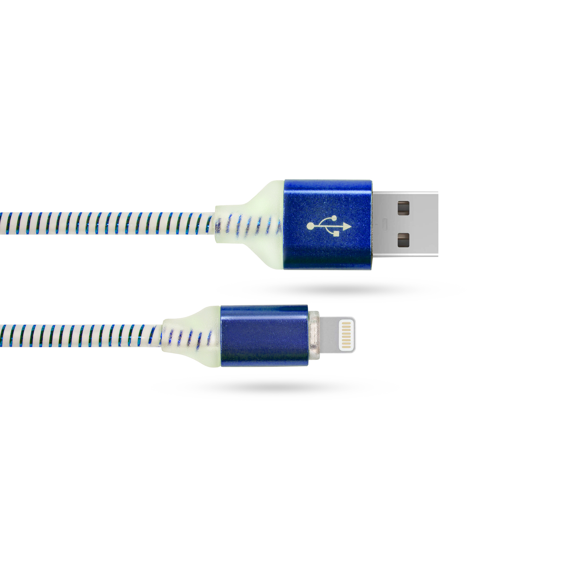 Red And White Nylon Wire Light Cable(i5)