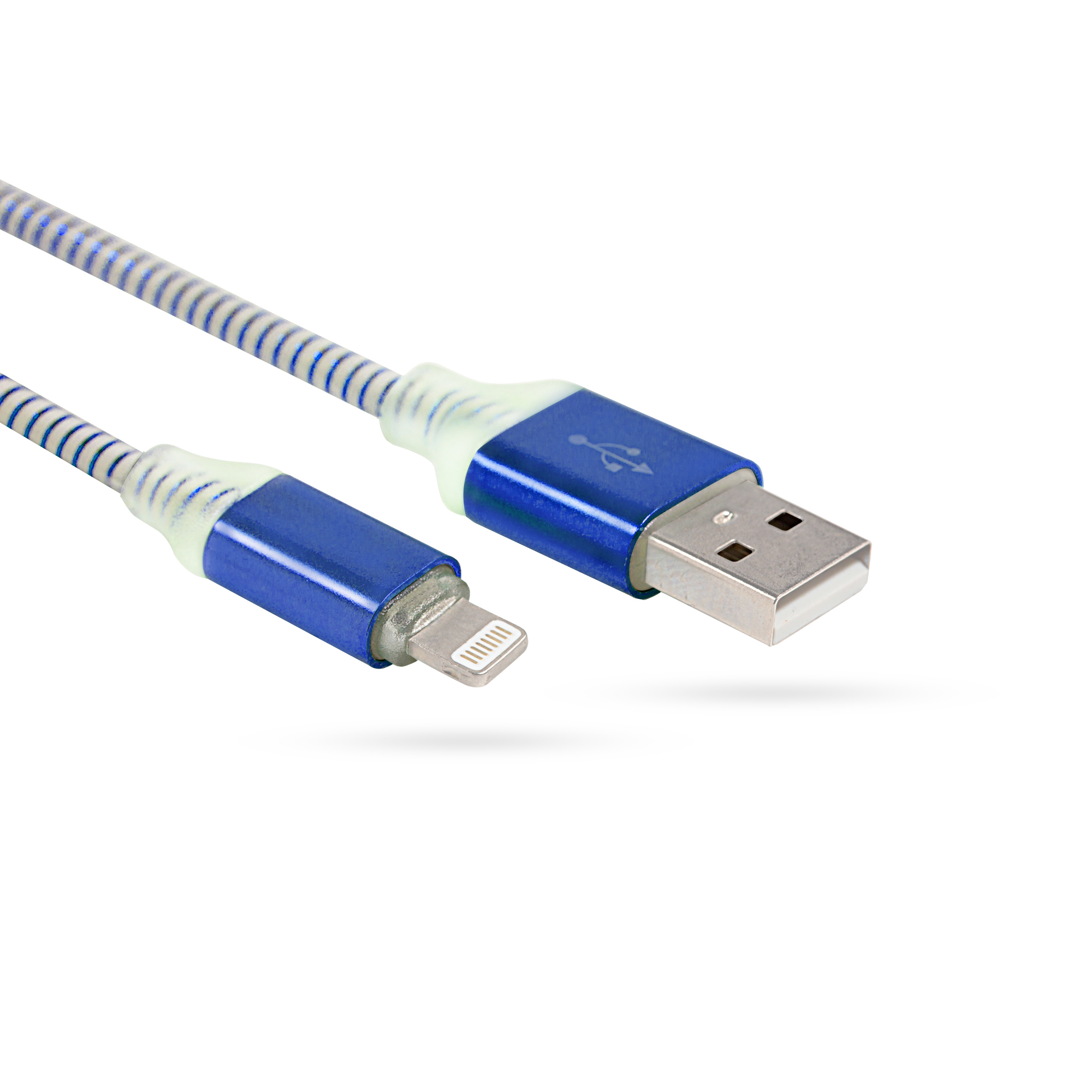 Red And White Nylon Wire Light Cable(i5)
