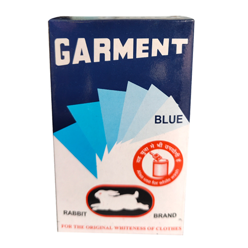 200 ग्राम गारमेंट ब्लू एंड व्हाइट वॉश