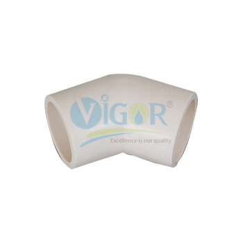 45 C Cpvc Elbow - High Quality PVC, Connection: Female, Adaptable to All Weather, Corrosion & Chemical Resistant, Leakage Proof, Maintenance-Free