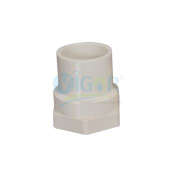 FTA Cpvc Pipe Fittings - Polyvinyl Chloride, 15mm to 50mm Nominal Size Range | Female Connection, Noise and Water Hammer Resistance