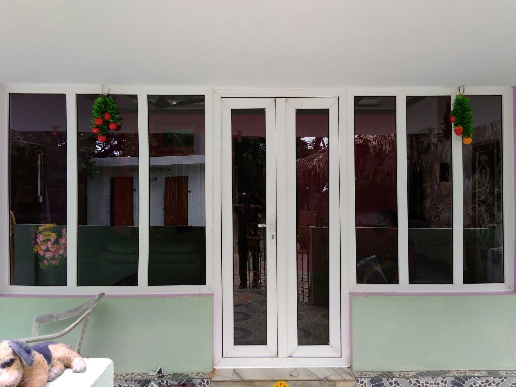 Upvc Casement Door - 3x7 Feet | White, Folding Design With Enhanced Insulation And Smooth Operation