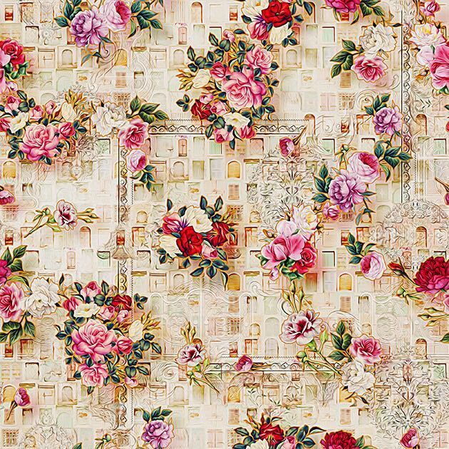Digital Printed Fabric - Crepe Material, All Colors | Printed Pattern For Quality Cotton Embroidery And Job Work Solutions