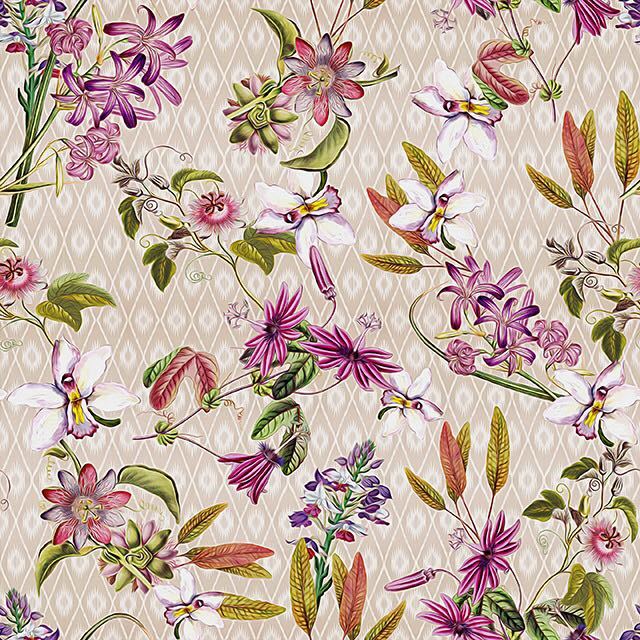 Digital Printed Fabric - Crepe Material, All Colors | Printed Pattern For Quality Cotton Embroidery And Job Work Solutions