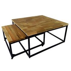 Cosmos Iron Rod Nesting Table