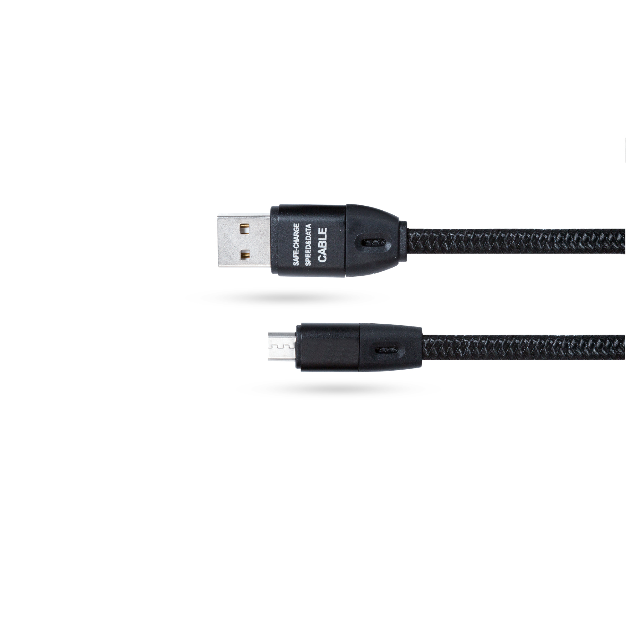 Extra Strong Usb Data Cable - 1m, Fast Charging 2.4a, Red Plastic And Rubber, Easy Plug & Sync