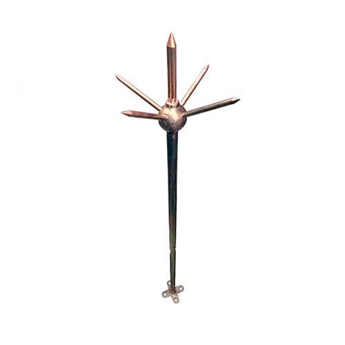 Silver & Golden Copper Lightning Arrester