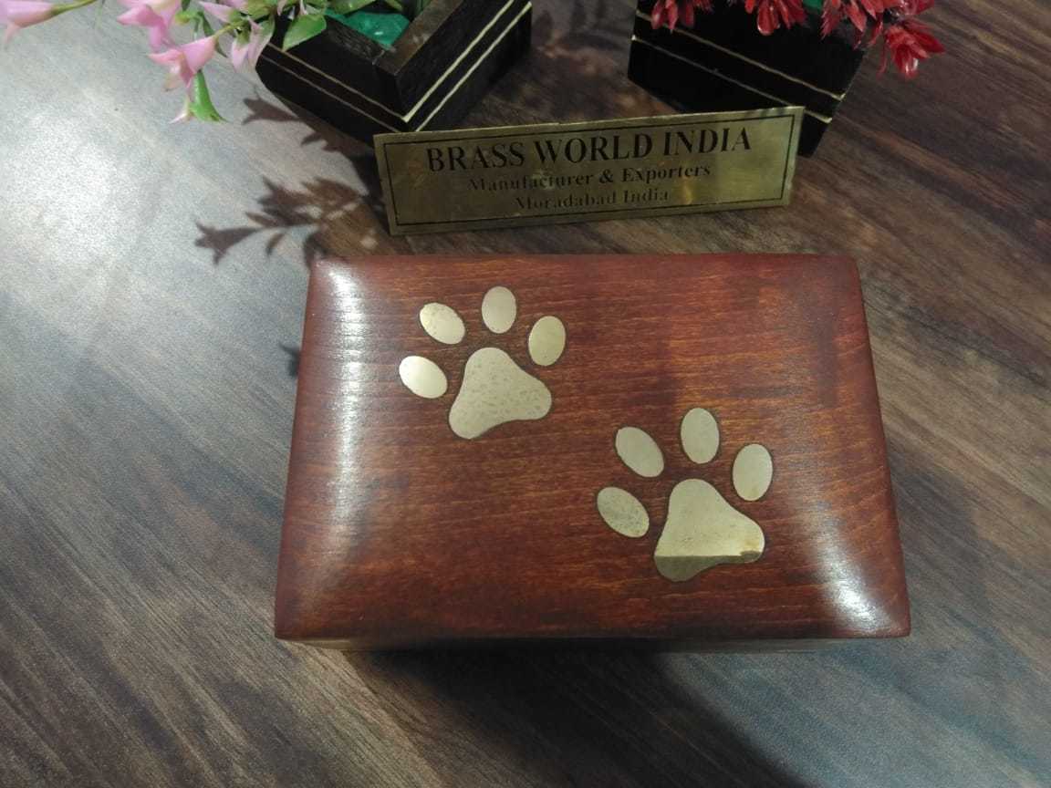 Wooden Pet Urn - Sheesham & Mango Wood Xtra Small To Extra Large Sizes Superior Quality Cremation Urn For Pets And Adults