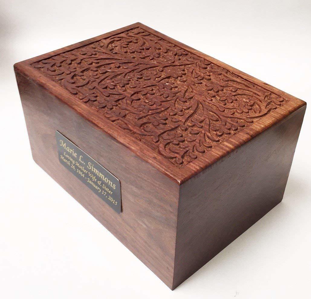 Wood Cremation Urn