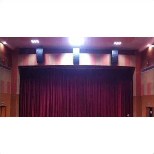 पिंक फ्रंट स्टेज पर्दे