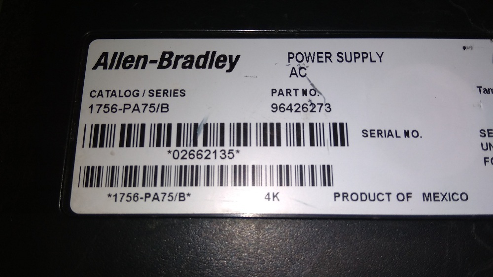 Allen Bradley Power Supply Module
