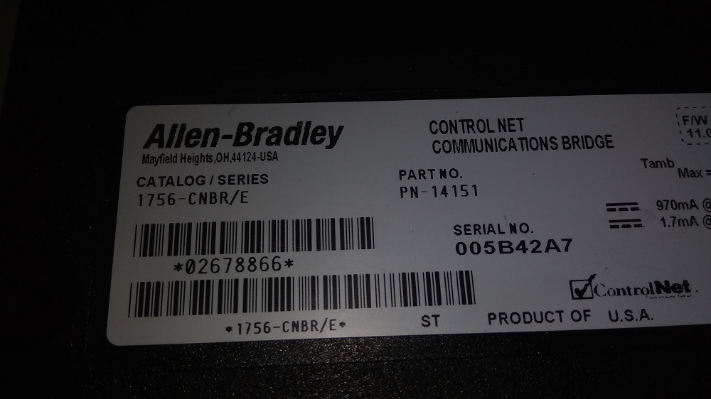 Allen Bradley Input Output Module