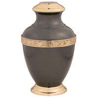 Gold Romana Red Brass Cremation Urn