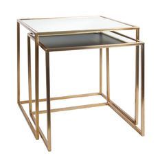 Cosmos Copper Nesting Tables