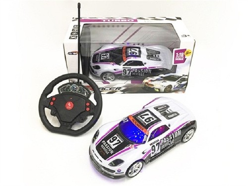 Bumblebee 4CH आर/सी रेसिंग कार 3D लाइट के साथ 1:18