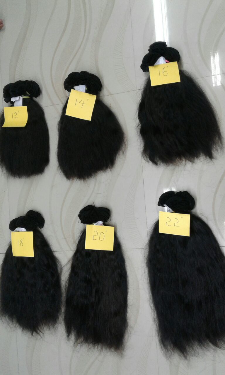 Natural Black Hand Tied Wefts