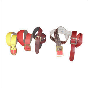 Fashionable Coloured Leather Belts