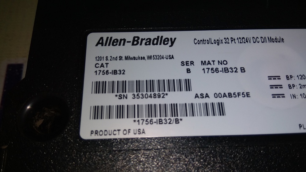 Allen Bradley Input Output Module