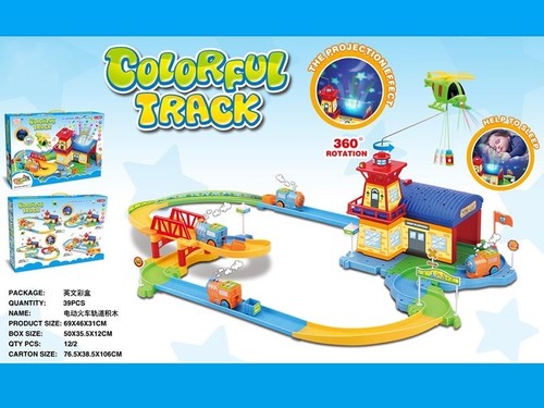 असेंबली ट्रेन ट्रैक व/ प्रोजेक्टर 39पीसीएस