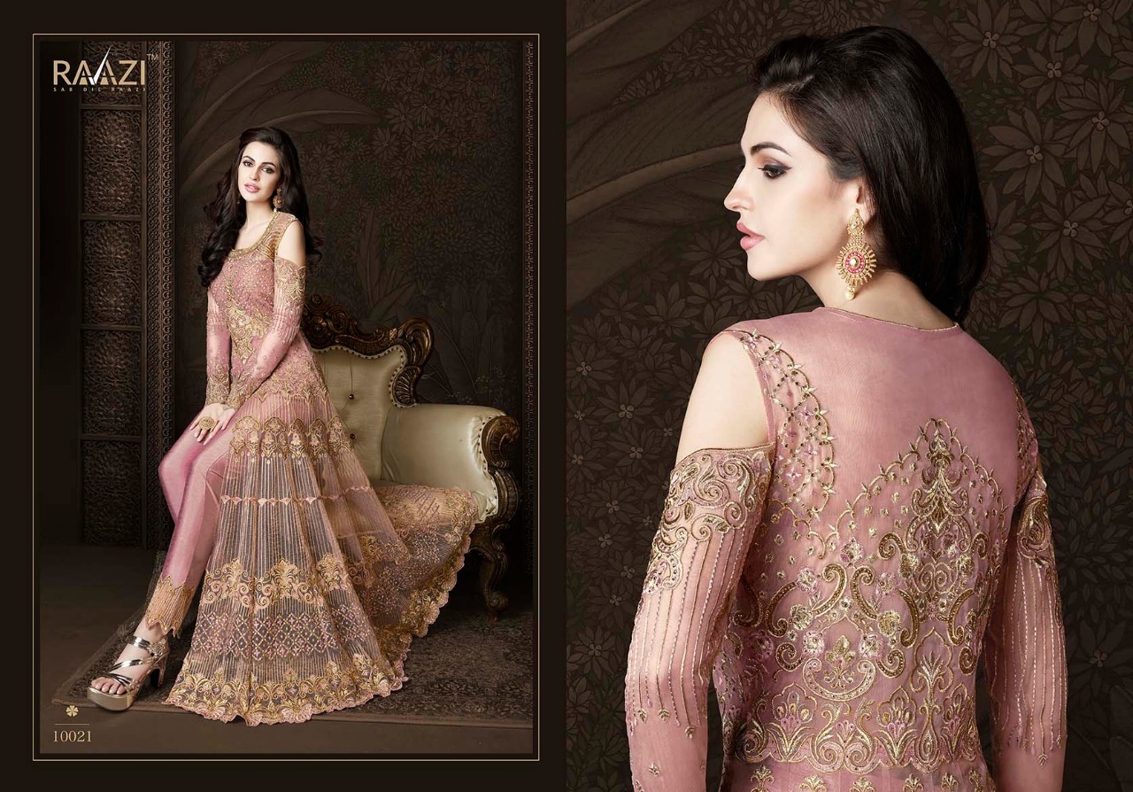 Pink Designer Anrkali Salwar Suits