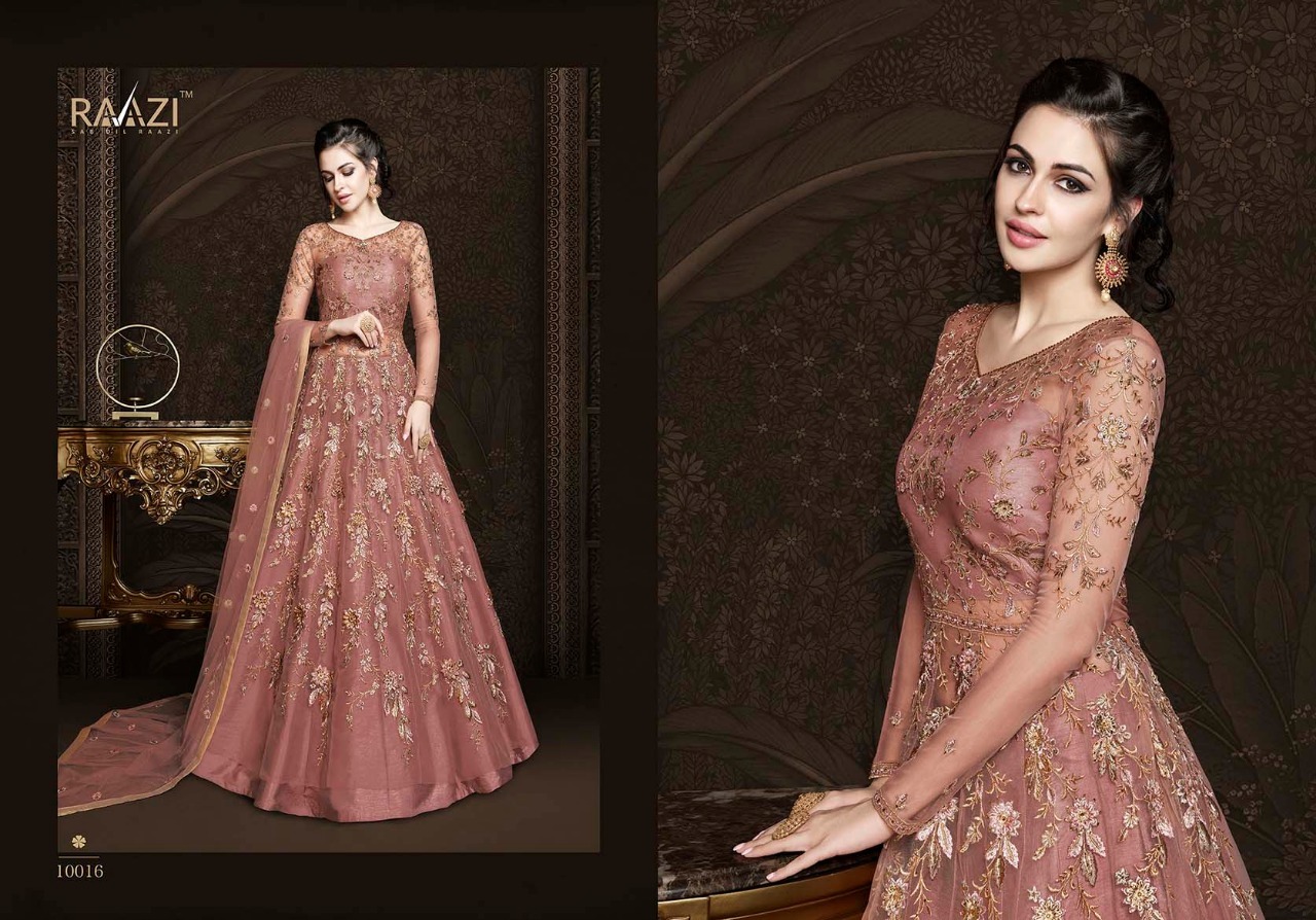 Pink Designer Anrkali Salwar Suits