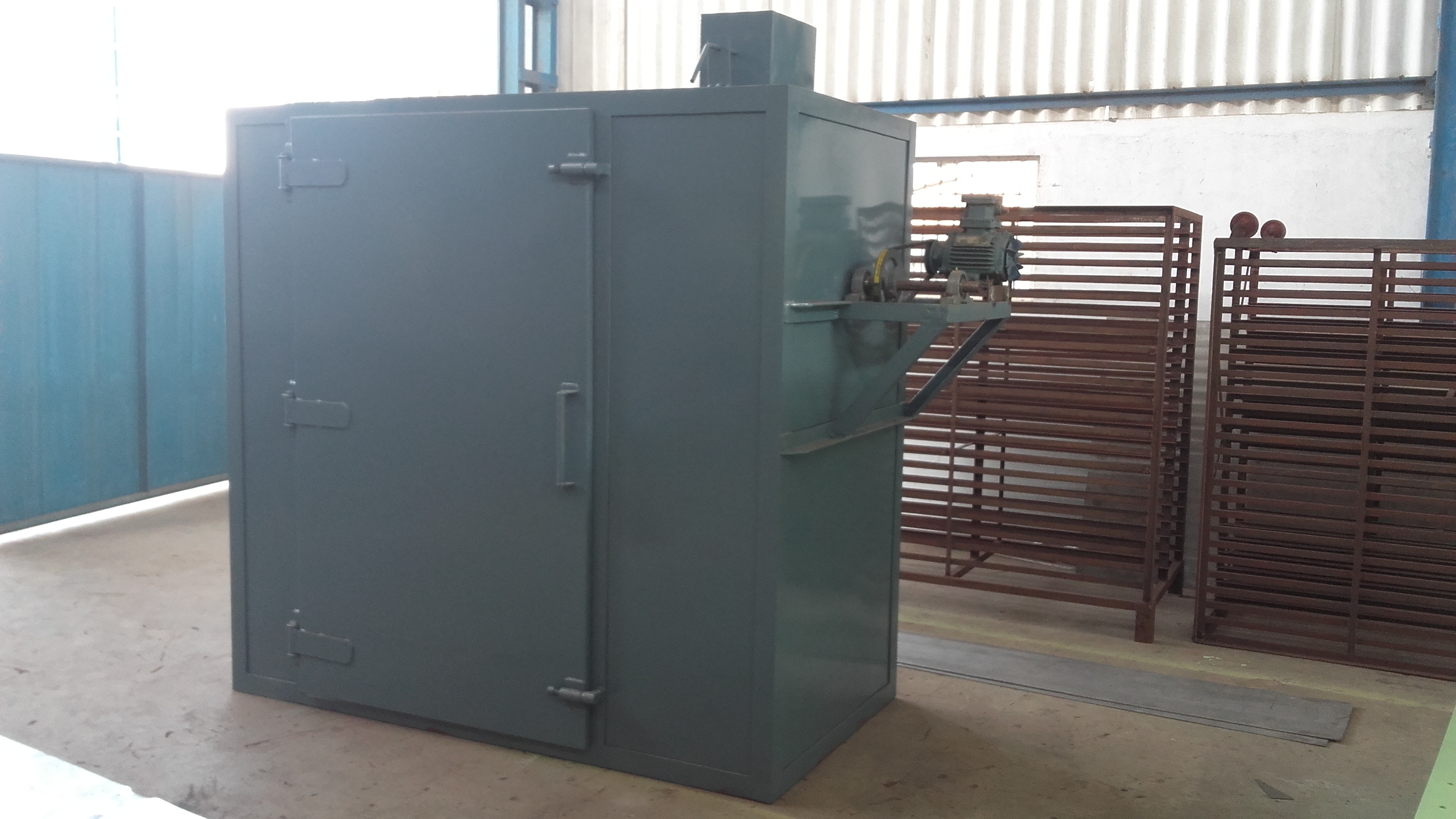 Silver Hot Air Tray Dryer