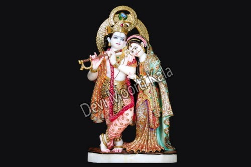 Marble Radha Krishan Idol - Feature: Eco-Friendly