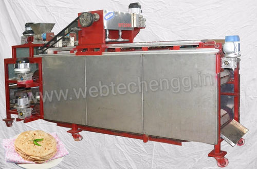 Automatic Chapati Making Machine Capacity: 500/hr - 3000/hr. Kg/hr