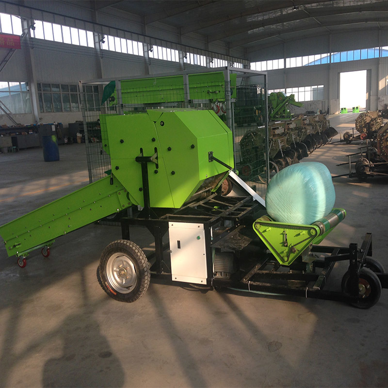 Semi Automatic Baler Wrapper Farmers Real Assistant Capacity: 2000 T/hr