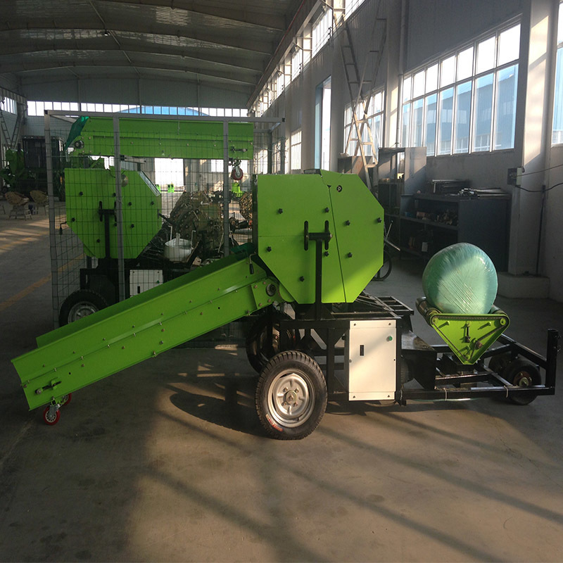 Silage Baler And Wrapping Machine Round Silage Bales Maker Capacity: 2000 Ton/day