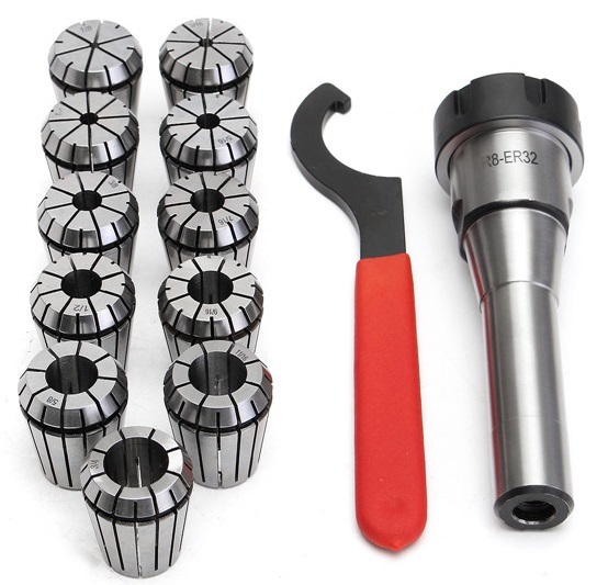 Collets Set With Adopter Er32, Er40