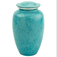 Blue Monet Cremation Urn For Ashes