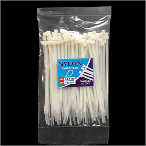 Nylon 66 3.6 X 150 White Cable Ties