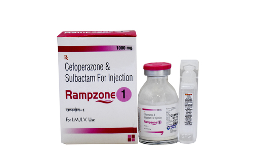 CEFOPERAZONE+SULBACTAM-1GM के लिए विवरण
